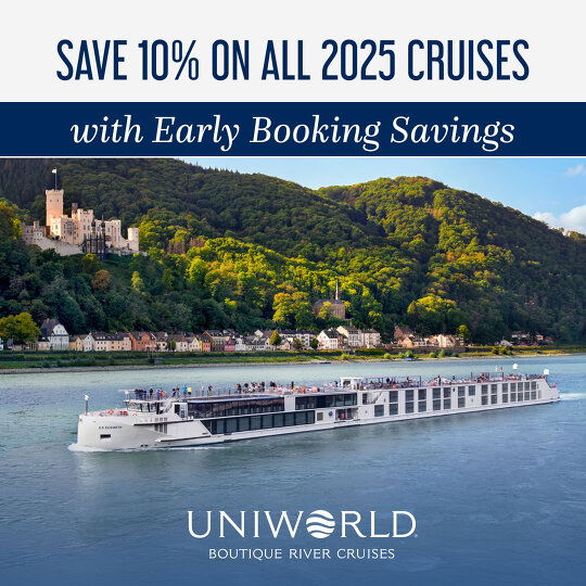 Uniworld 2025 Early Booking Savings