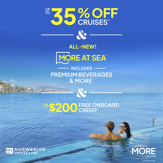 ALL NEW! MORE AT SEA