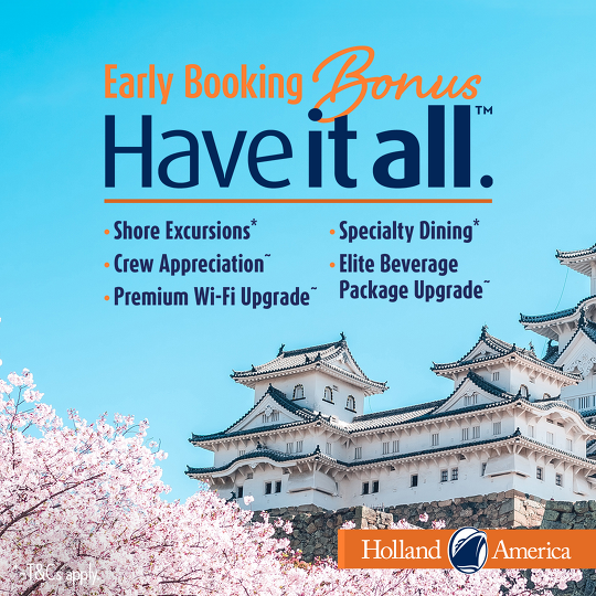 Have It All Early Booking Bonus